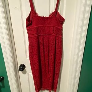 Red dress